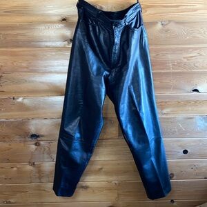 VINTAGE LEATHER PANTS